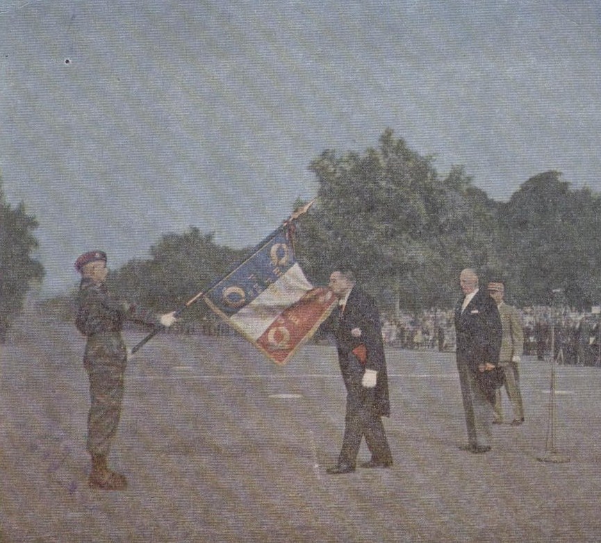 8-  Lt-Col Fourcade 14 juillet 1955